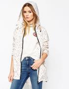 Asos Pac A Trench In Arrow Print - Multi