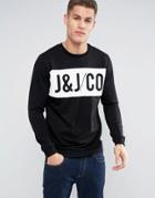 Jack & Jones Core Block Sweatshirt - Black