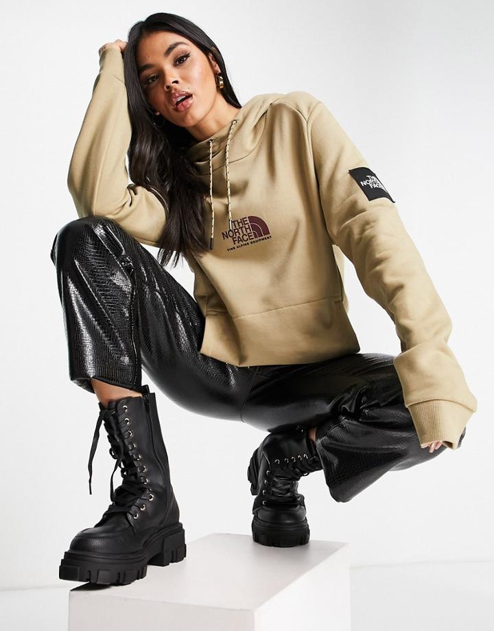 The North Face Fine Alpine Hoodie In Beige-neutral