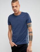 Produkt T-shirt With Fleck Detail - Blue