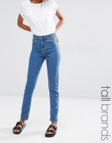 Waven Tall Elsa Mom Jean - Blue