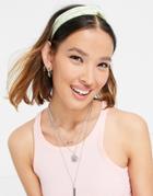 Topshop Active Leopard Headband-green