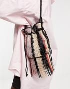 Becksondergaard Tassel Bucket Bag In Black