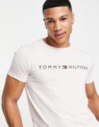 Tommy Hilfiger Lounge Logo T-shirt In Pink