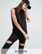 Bones Essential Drop Armhole Tank - Black