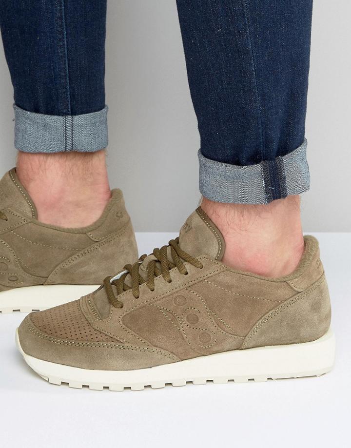 Saucony Jazz Original Suede Premium Sneakers S70246-9 - Green
