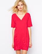 Supertrash Dallas Dress In Tomato Red - Tomato Red