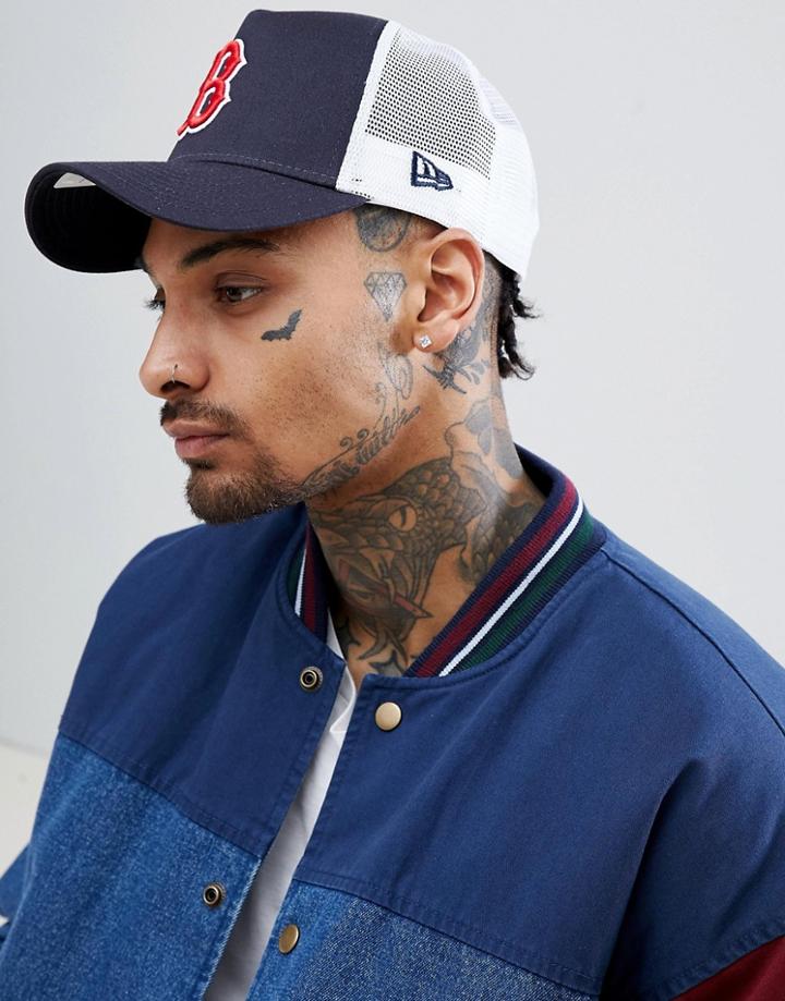 New Era Boston Red Sox Trucker Cap - Navy