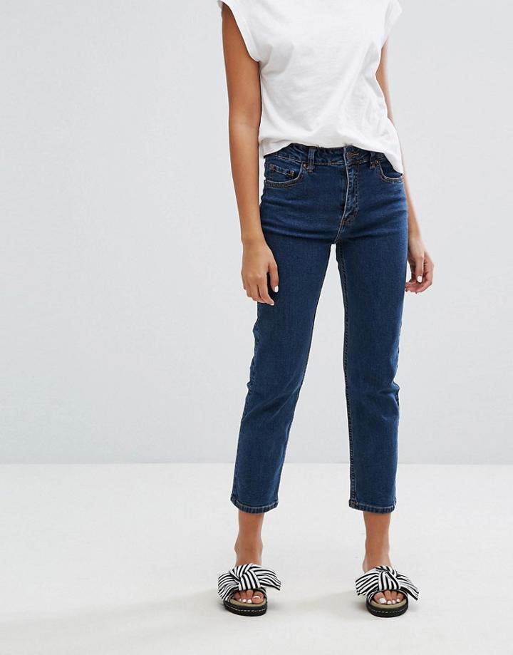 Bershka Cigarette Jean - Blue