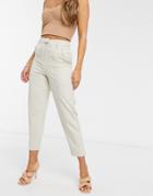 4th + Reckless Tailored Suit Pants In Cream-white