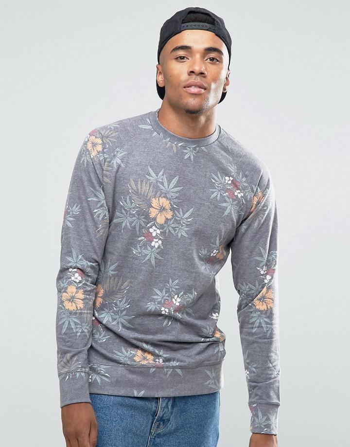 Globe James Crew Neck Sweat - Pink