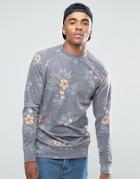 Globe James Crew Neck Sweat - Pink