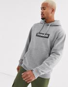 Napapijri Box Hoodie In Gray Melange