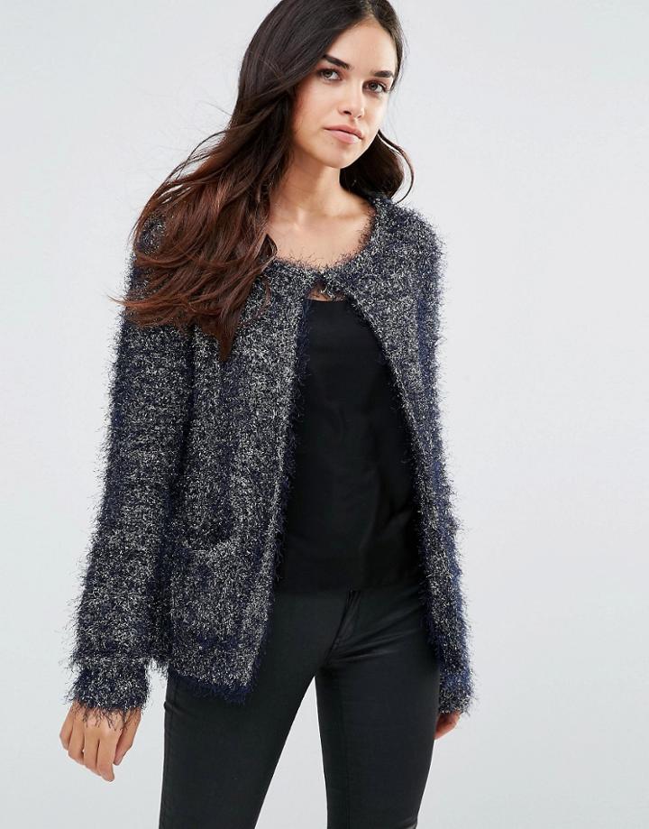 Pussycat London Cardigan - Navy