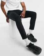 Hugo Iggy204d Chinos With Back Logo Tab In Black