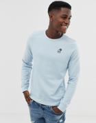 Scotch & Soda Garment Dyed Regular Fit Sweat - Blue