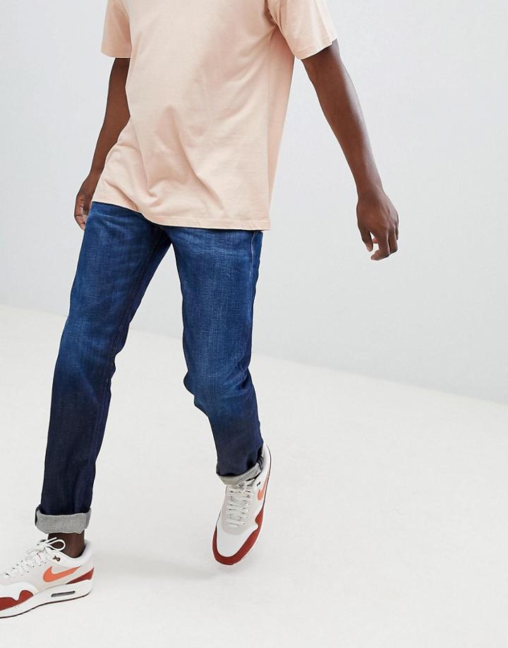 Replay Ronas Slim Ice Blast Jeans Dark Wash - Blue