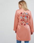 Vero Moda Silky Kimono - Pink