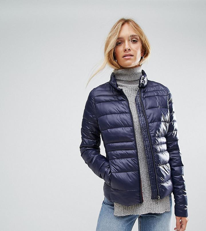 Vero Moda Tall Lightweight Padded Jacket - Navy
