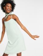 Vila Cami Dress In Mint-green