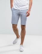 New Look Slim Shorts In Light Blue - Blue