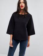 Selected Sweater Top - Black