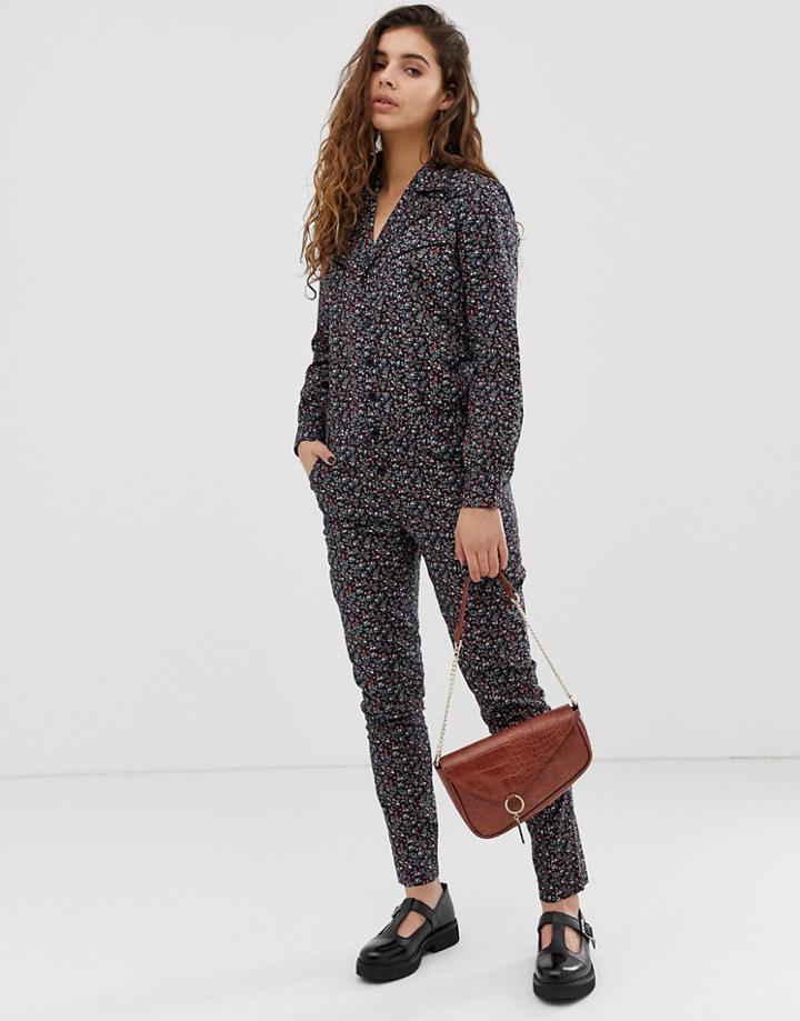 Ba & Sh Seb Ditsy Floral Jumpsuit - Multi