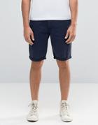 New Look Slim Shorts In Navy - Navy