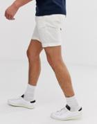 Selected Homme Linen Shorts In Sand-beige