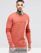 Underated Logo Sweatshirt - Rust