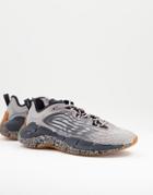 Reebok Running Zig Kinetica Ii Sneakers In Gray And Leopard-grey