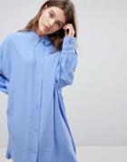 Weekday Shirt Dress - Blue