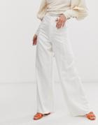 Sass & Bide Palazzo Jeans-white