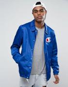 Champion Coach Jacket With Large Logo - Blue