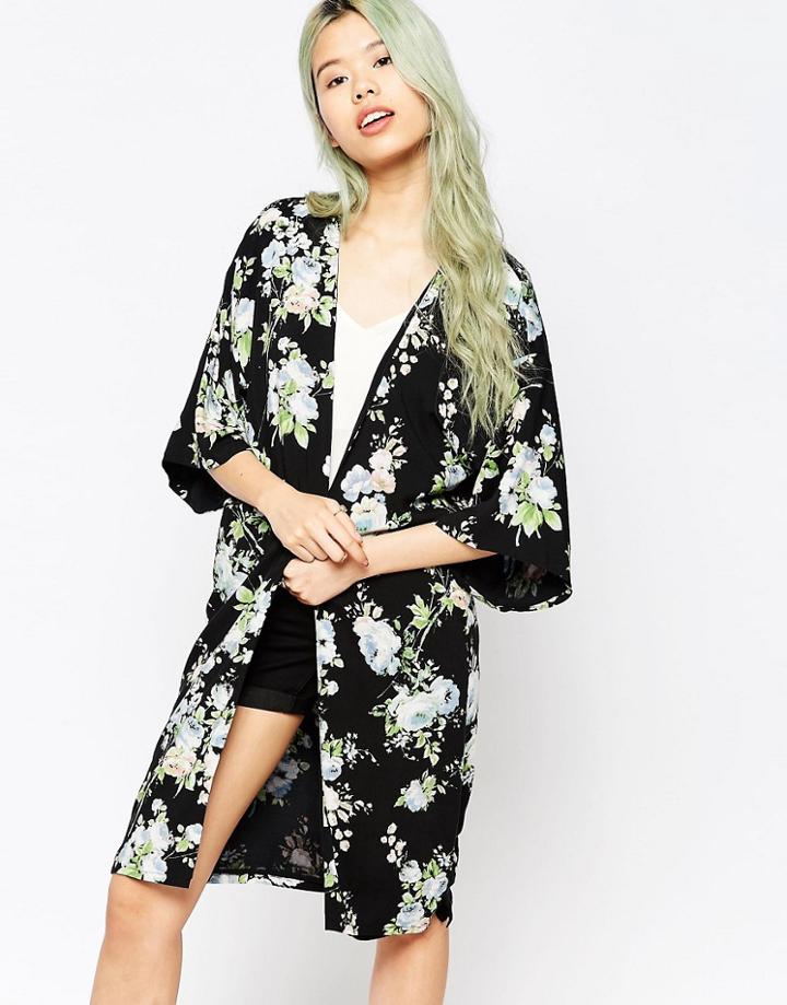 Vero Moda Easy Printed Kimono - Blue
