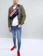 Tommy Hilfiger Icon Colors Crossbody Fanny Pack In Navy/red/white - Multi