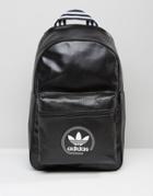 Adidas Originals Perforated Backpack In Black Ay7744 - Black