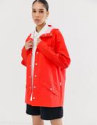 Rains Short Jacket-red