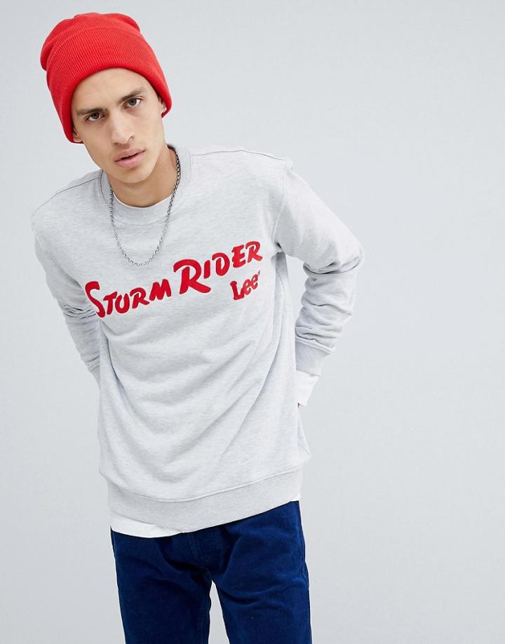 Lee Storm Rider Sweatshirt - Gray