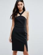 Talulah Brighter Than The Sun Slit Dress - Black