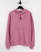 The North Face Dome Center Logo Hoodie In Pink