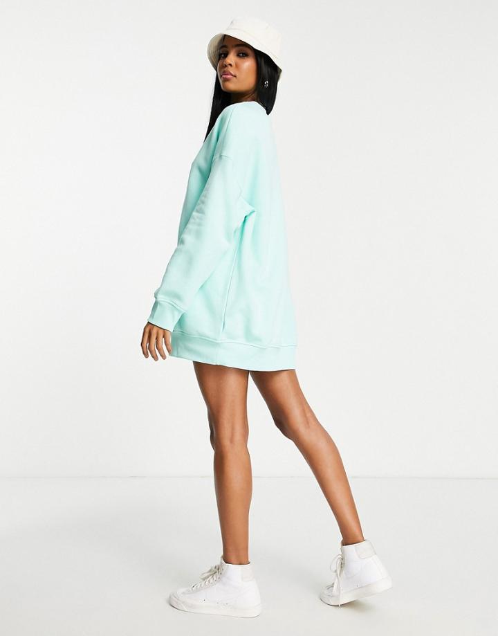 Monki Oversized Sweatshirt In Green