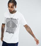 Reclaimed Vintage Inspired Short Sleeve T-shirt With Graphic Print - White