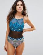 Little White Lies Pow Wow Swimsuit - Multi