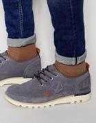 Kickers Kick Losuma Suede Shoe - Gray