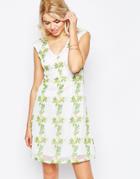 Traffic People Dreaming Of Days Swoon Dress - Green