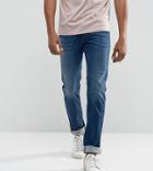 Diesel Buster Regular Taper Jean 675l Dark Wash Super Soft - Blue