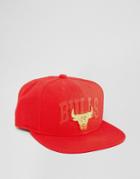 Mitchell & Ness Snapback Cap Lux Chicago Bulls - Red