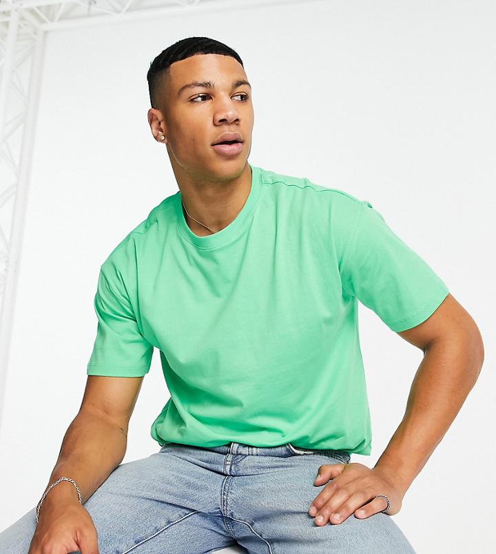 New Look Oversized T-shirt In Bright Green