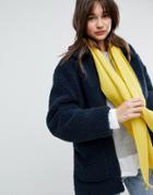 Weekday Knitted Scarf - Yellow